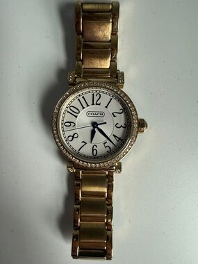 Coach Gold-Tone Women's Watch